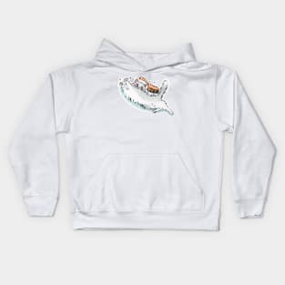 Uni cat Kids Hoodie